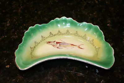 Buy Antique Limoges China Fish Bone Dish Rare Color • 23.67£