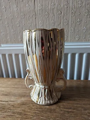 Buy Vintage Arthur Wood Tempo Vase Gold Lustre • 11.99£