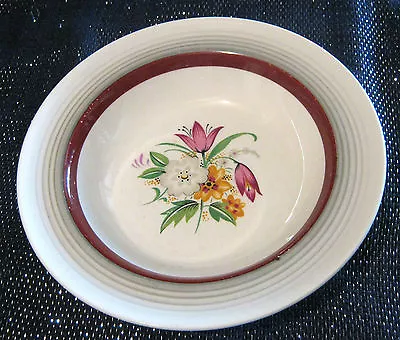 Buy 5x Midwinter Semi-porcelain Flower Pattern Bowls Approx 6 3/4 Inches In Diameter • 10.99£