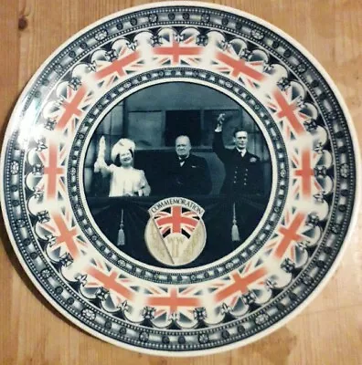 Buy Wedgwood World War 2, 60 Year Anniversary Commemorative Plate Daily Mail 2005 • 6£