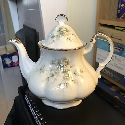 Buy Vintage Paragon “First Love” Bone China Teapot Made In England • 29.99£