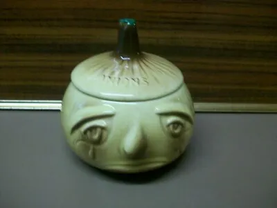 Buy Vintage Sylvac 4756 Crying Onion Face Pot With Lid • 19.50£