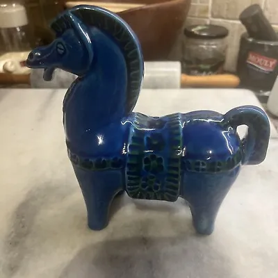Buy Bitossi Aldo Londi Blue Horse • 275£