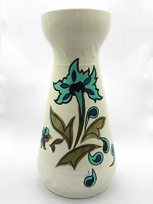 Buy Vintage Ellgreave Rustic Vase Retro Pottery Art Nouveau Style 1950's • 14.99£