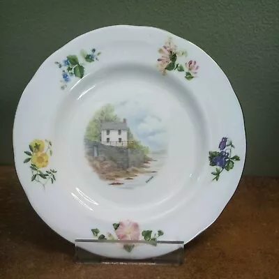 Buy Vintage, Glyn Coch Designs Side Plate 'The Boat House Laugharne' By Jean Evans • 5.95£