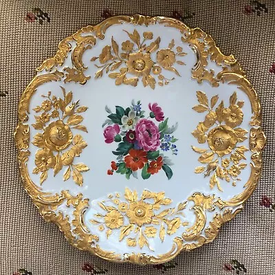 Buy Lovely Antique Meissen Large Plate • 295.38£