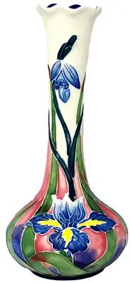 Buy Item 1222- Old Tupton Ware 8  Bud Vase   Blue Iris   Boxed • 25.90£