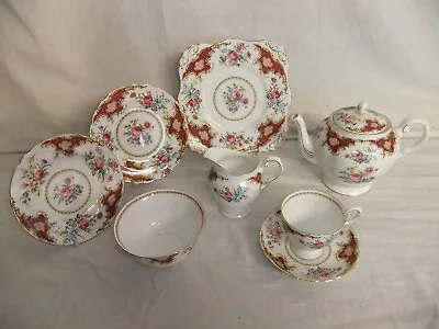 Buy C4 Porcelain Tuscan Fine Bone China - Windsor - Vintage Floral Tableware - R4 • 95.99£