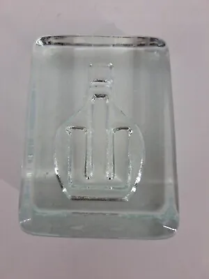 Buy Wheaton VTG Glass Paperweight 1974 Commemorative Collectors Guild 528 • 14.41£