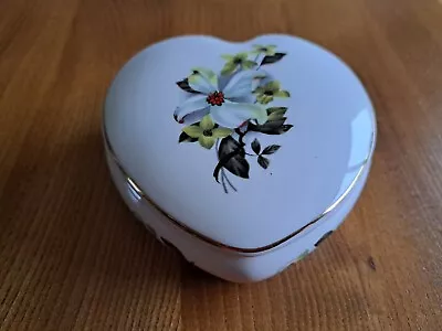 Buy Vintage 1970s Lord Nelson Pottery Heart Shaped Trinket Box • 2.99£