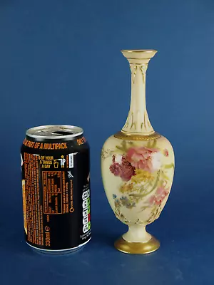 Buy Antique Royal Worcester Blush Ivory Bud Vase - 1912 • 45£