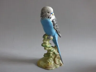 Buy Superb Rare Collectable Blue Beswick Budgie Budgerigar Bird Face Left Free Uk Pp • 200.59£
