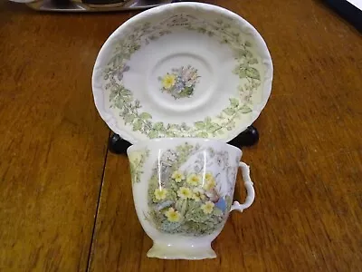 Buy Royal Doulton Brambly Hedge SPRING Full Size Tea Cup And Saucer 1st Quality • 24£