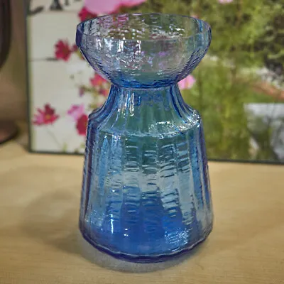 Buy Blue Hyacinth Vase By Tamara Aladin, Riihimäen Lasi Finland • 75.76£