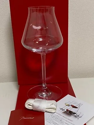Buy Baccarat Chateau Wine Glass Clear Crystal H218mm Φ45mm Used  XL Size With Box • 141.97£