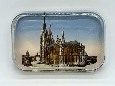 Buy Antique Glass Paperweight - Cologne Köln Cathedral - 308g • 14.99£