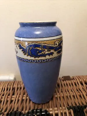 Buy Royal Winton 1920’s Chinese Ming Vase Blue Dragon Pattern • 8.99£