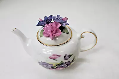 Buy Royale Stratford The Country Cottage Teapot Collection  Sweet Peas (1006) * • 29.99£