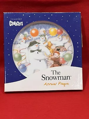 Buy The Snowman Coalport Annual Plaque Plate Boxed 2004 Christmas Gift  • 12.95£
