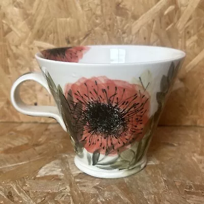 Buy Vintage Gwili Welsh Wales Studio Pottery Floral Poppy Cup Mug 9.5cm • 9.99£