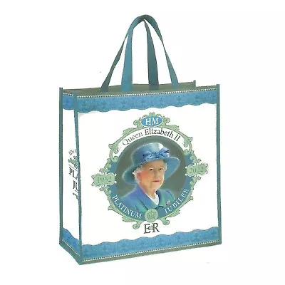 Buy Platinum Jubilee 2022 Non Woven Tote Bags Commemorative Queen Elizabeth II Gift • 7.99£