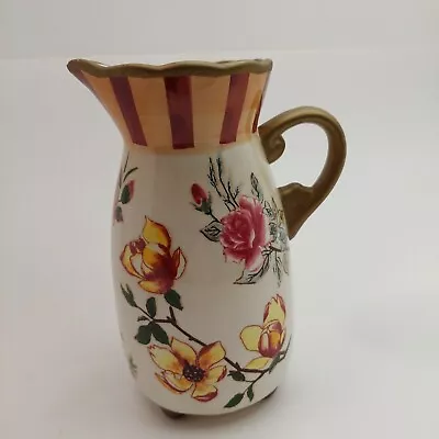 Buy Decorative Flowery Pitcher Approximately 7  Tall • 9.11£