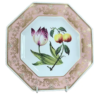 Buy Pretty Cake Plate! Spode Cabinet Collection Tulip & Apple Design Finest China • 8.99£