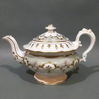 Buy Antique John Ridgeway Bone China Tea Pot • 30£