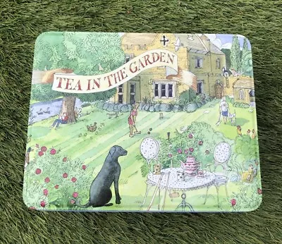 Buy Emma Bridgewater Matthew Rice Tea In The Garden Biscuit Tin RARE • 16.50£