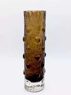 Buy Vintage Riihimaki  Knobbly Glass Vase • 21.99£