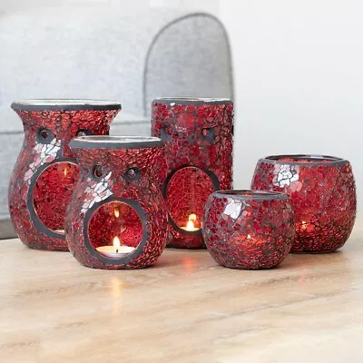 Buy Crackle Glass Candle/Oil Burners • 15.99£