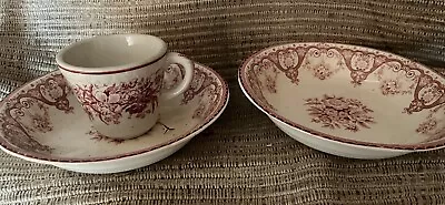 Buy Swinnertons Staffordshire England Kent 2 Serving Bowl 9  And Cup • 56.16£