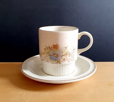Buy Vintage Poole Pottery Melbury Floral Cup And Saucer Made In England • 5£