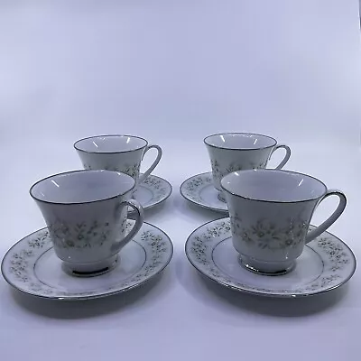 Buy Set Of 4 Noritake China Savannah 2031 Cups And Saucers • 15.17£