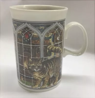 Buy Cute DUNOON Scotland Coffee Tea Mug Cup Cat Kittens Christmas Holiday Window • 23.65£