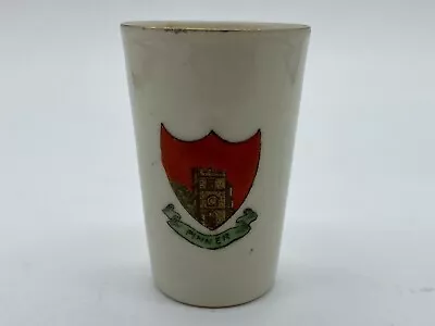 Buy Vintage Crested China Pinner Crest Unmarked Vase • 7.95£