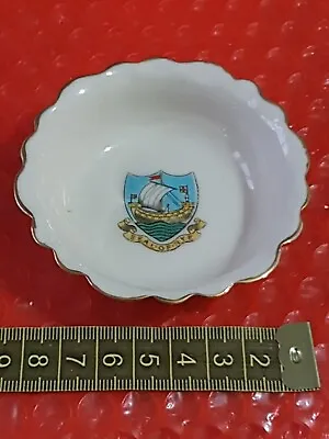 Buy Crested Ware China Carlton Dish Seal Of Rye (CCB26) • 10£