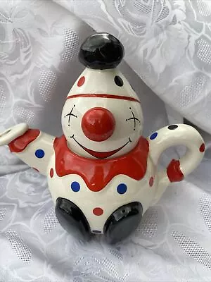 Buy Vintage P & K Price Kensington Clown Teapot Novelty Figure Multicoloured 750 Ml • 14.99£