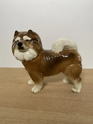 Buy Collectible Vintage Large Coopercraft Melba Ware Chow Chow Dog Figurine • 10£