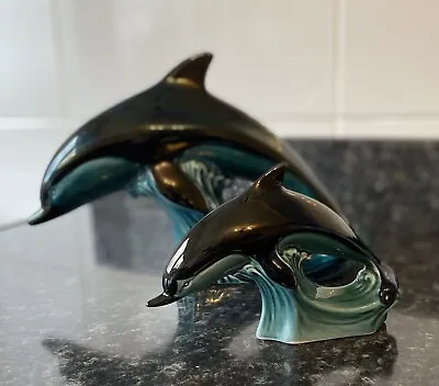 Buy Set Of Two Vintage Poole Pottery Dolphins • 12£