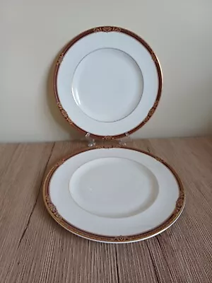 Buy Royal Doulton Tennyson H5249 Dinner Plates X 2 - Perfect - 1st Quality  • 34£
