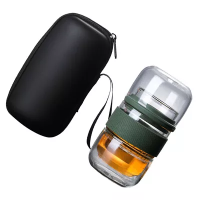 Buy  Coffee Glass Cup Travel Wine Tea Bottle Ware Kit Borosilikatglas Teapot • 19.10£