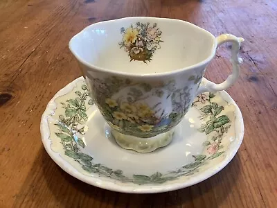 Buy Royal Doulton Brambly Hedge Tea Cup And Saucer, ‘Spring’, 1983, Mint Condition • 14.99£