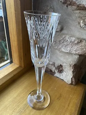 Buy Royal Brierley Stars Signed Crystal Millennium 2000 Stem Vase • 20£