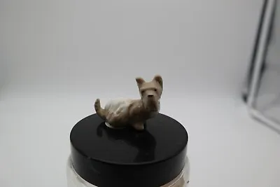 Buy Small Miniature Vintage USSR Lomonosov Scottie Dog Figurine • 8.50£