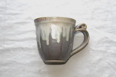 Buy Bill Campbell Studio Art Pottery Coffee Cup / Mug Flambe Drip Glaze • 18.97£
