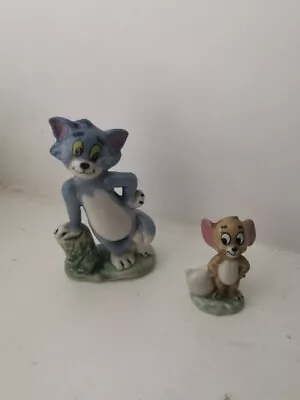 Buy Wade Ornamental Tom And Jerry Ceramic China Porcelain Figures 1970S Warner Bros • 12.99£