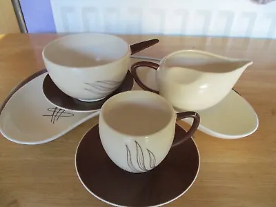 Buy Carlton Ware Windswept Australian Plate, Jug ,bowl, Cup And Saucers  • 9.99£