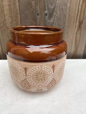Buy Antique Lovetts Brown Langley Ware Tobacco Jar Art Nouveau Humidor 1920' • 15£