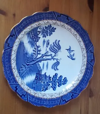 Buy Booths Real Old Willow Vintage Dinner Plate • 5.99£